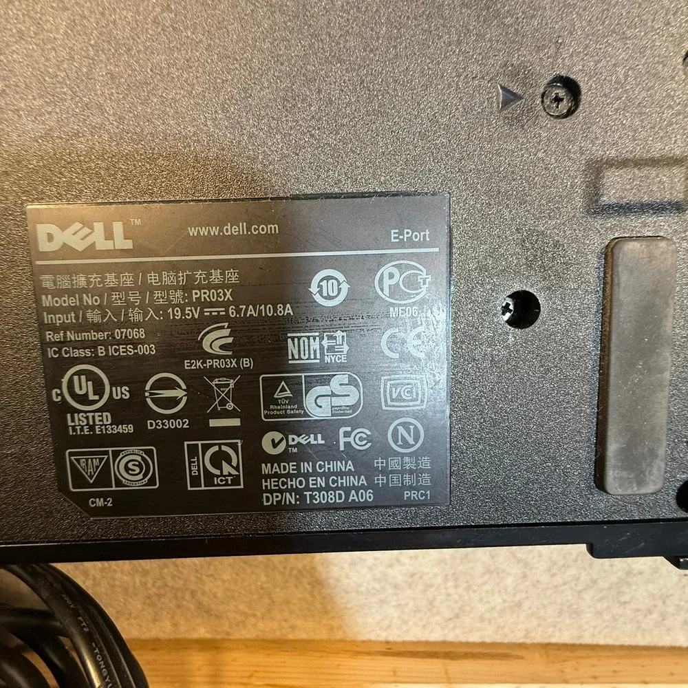HP AC Adapter DC359A 65W 18.5V 3.5A Laptop Power Supply Charger with Power Cord